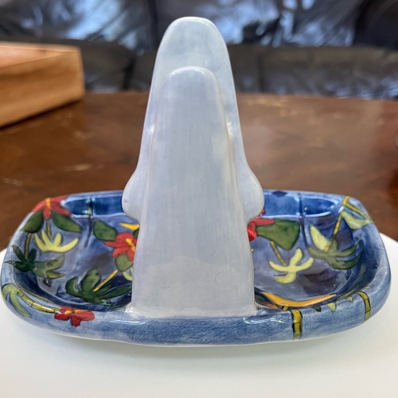 Muzeum Nose Lips Hawaiian Shirt Glasses Keys Coin Holder Trinket Tray - Picture 5 of 7